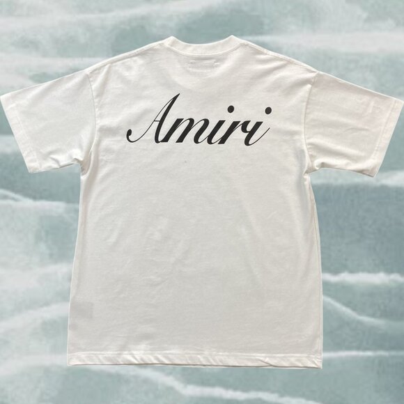 Amiri Men's White Short Sleeve - Picture 2 of 4